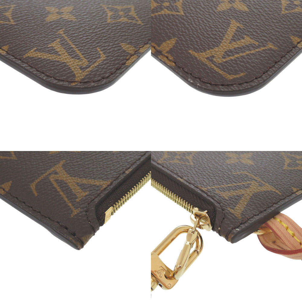 LOUIS VUITTON Pouch Monogram canvas Brown Monogram Neverfull Pouch for PM
