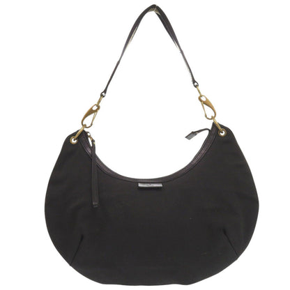 GUCCI Shoulder Bag 106663 Canvas, Leather black