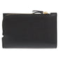 GUCCI Bifold Wallet 546588 leather black GG Marmont Double G