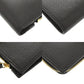 GUCCI Bifold Wallet 546588 leather black GG Marmont Double G