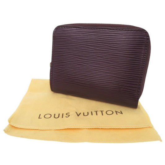 LOUIS VUITTON Coin case M6015K Epi Leather Cassis Epi Zip around purse