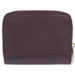 LOUIS VUITTON Coin case M6015K Epi Leather Cassis Epi Zip around purse