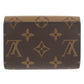 LOUIS VUITTON Coin case M82333 Monogram canvas Brown Monogram reverse Portomone Rosary