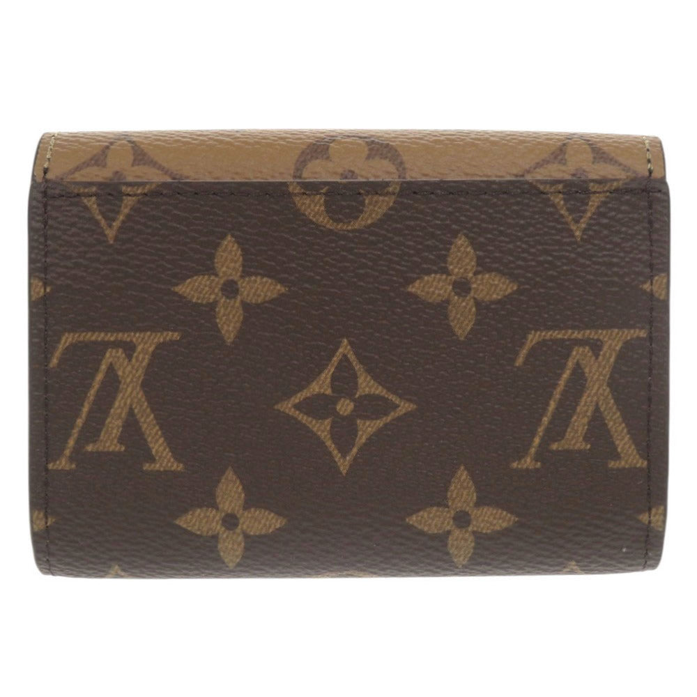 LOUIS VUITTON Coin case M82333 Monogram canvas Brown Monogram reverse Portomone Rosary