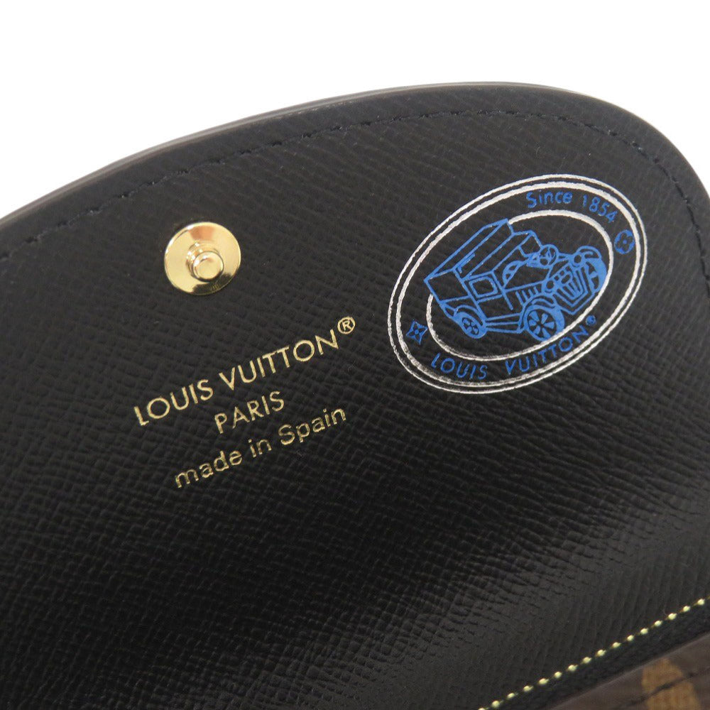 LOUIS VUITTON Coin case M82333 Monogram canvas Brown Monogram reverse Portomone Rosary