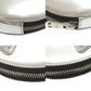PRADA Shoulder Bag 1NR003 leather Silver