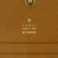 GUCCI Bifold Wallet 602534 PVC, Leather Brown