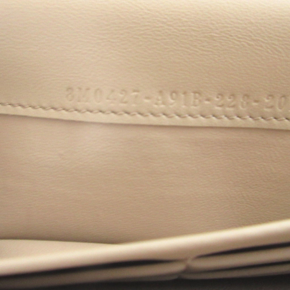 FENDI Long Wallet Purse 8M0427 leather Ivory Peekaboo