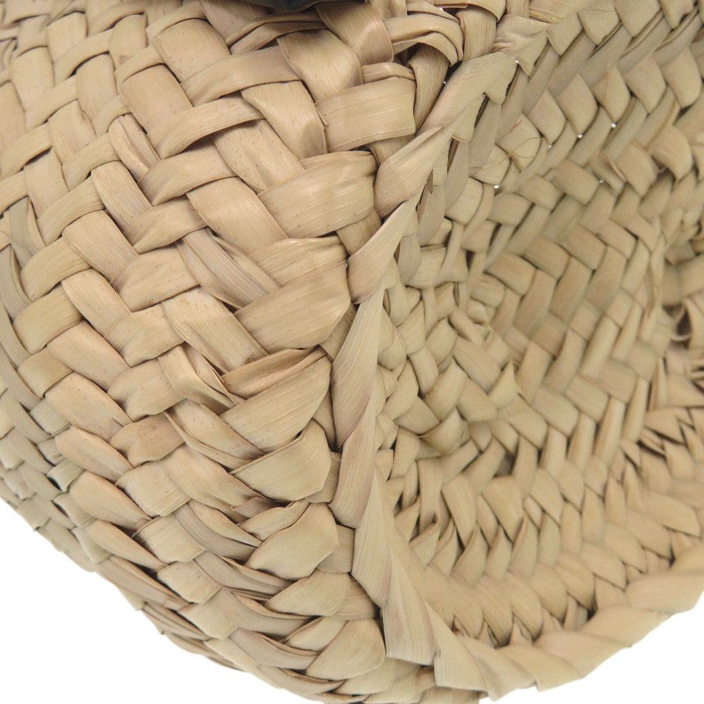 LOEWE Handbag A223S93X09 Raffia, Leather natural Studio Ghibli Collaboration Basket Bag - Makkuro Kurosuke