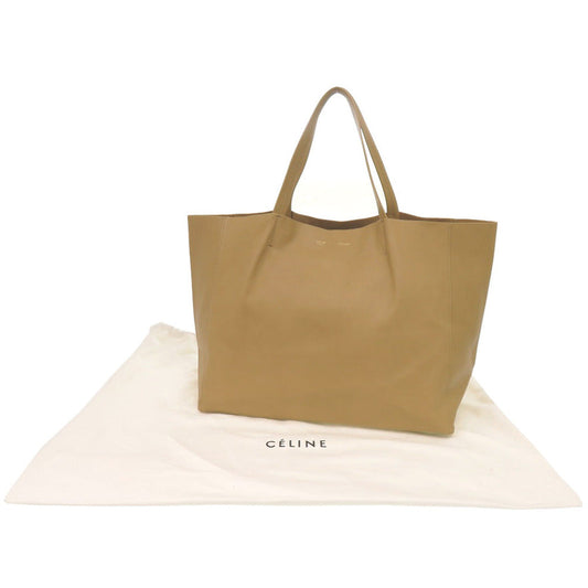 CELINE Tote Bag leather beige Horizontalkava