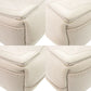 BALENCIAGA Handbag 390346 canvas white Navy Kabas XS