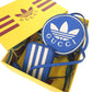 GUCCI Coin case leather blue GUCCI × adidas originals
