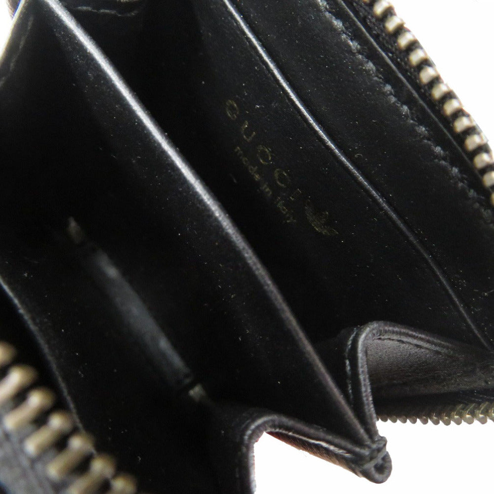 GUCCI Coin case leather black GUCCI × adidas originals