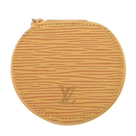 LOUIS VUITTON Pouch M48229 Epi Leather Tassiri Yellow Ecran Bijoux