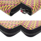 Christian Louboutin Long Wallet Purse PVC, Leather yellow Panettone