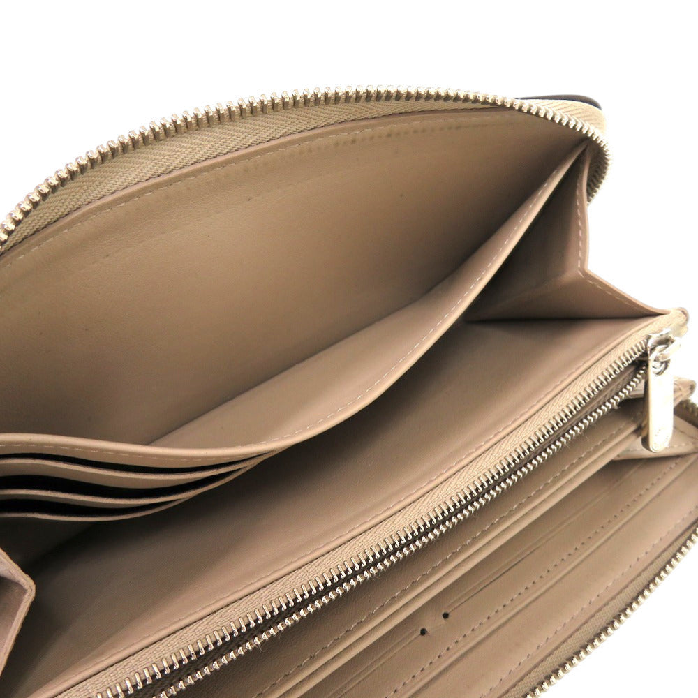 LOUIS VUITTON Long Wallet Purse M69821 Monogram Mahina Galle Monogram Mahina Zippy wallet