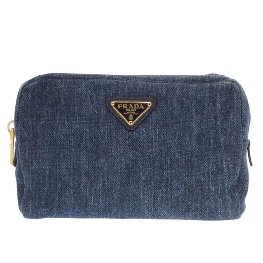 PRADA Pouch 1NA021 cotton blue