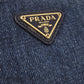 PRADA Pouch 1NA021 cotton blue
