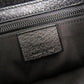GUCCI Shoulder Bag 27639 GG canvas, leather black