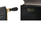 PRADA Long Wallet Purse IML506 leather black