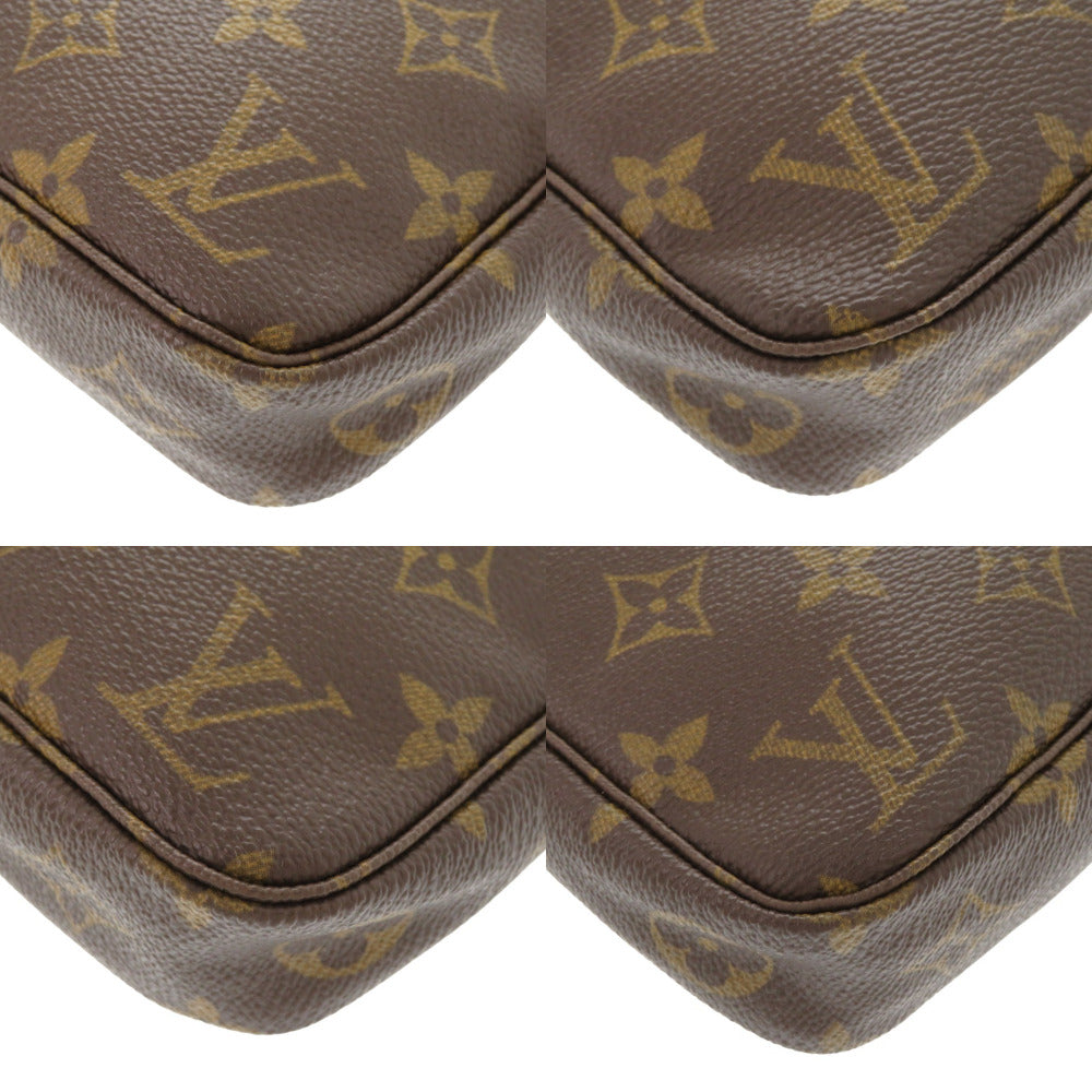 LOUIS VUITTON Pouch M51980 Monogram canvas Brown Monogram Pochette Accessoires