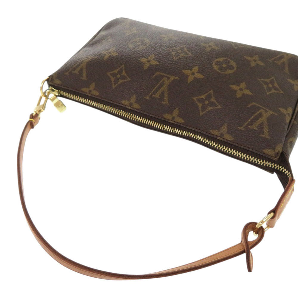 LOUIS VUITTON Pouch M51980 Monogram canvas Brown Monogram Pochette Accessoires