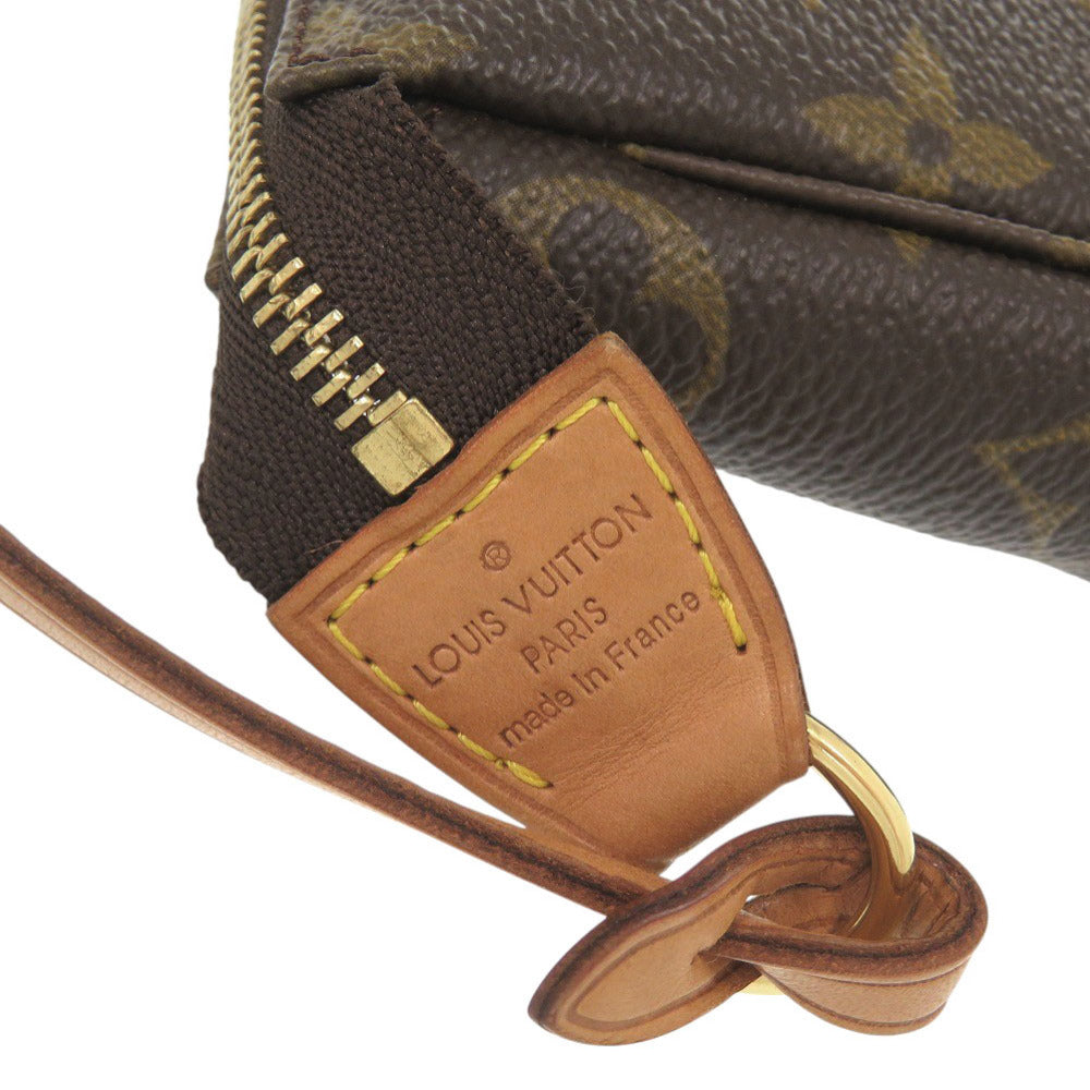 LOUIS VUITTON Pouch M51980 Monogram canvas Brown Monogram Pochette Accessoires