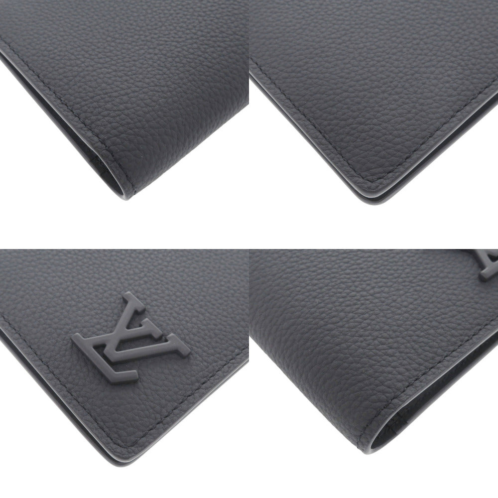 LOUIS VUITTON Long Wallet Purse M81810 leather Marine LV Aerogram Portefeuille Blaza NM