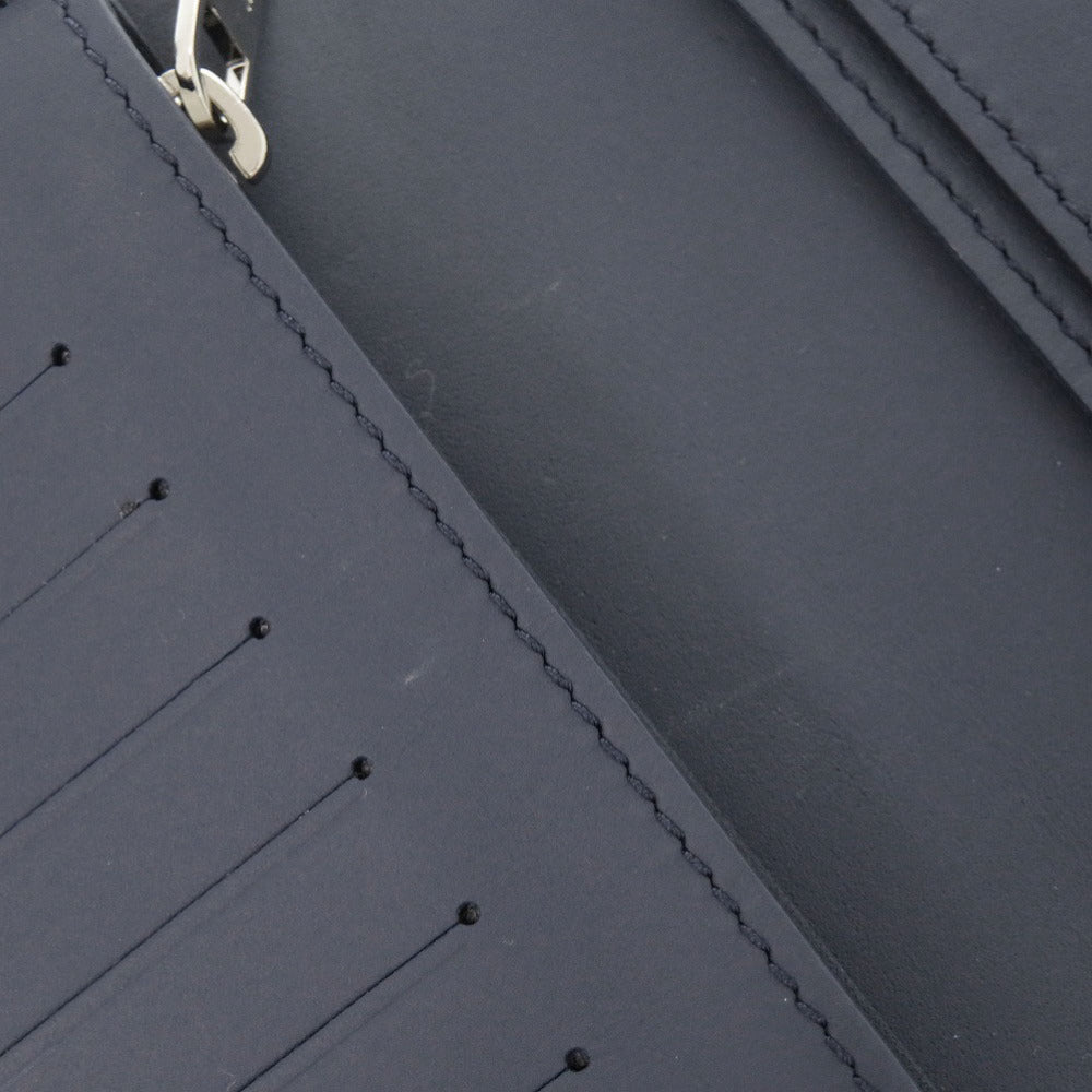 LOUIS VUITTON Long Wallet Purse M81810 leather Marine LV Aerogram Portefeuille Blaza NM