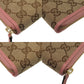 GUCCI Long Wallet Purse 363423 GG Supreme Canvas beige