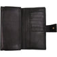 GUCCI Long Wallet Purse 181593 GG canvas black Interlocking G