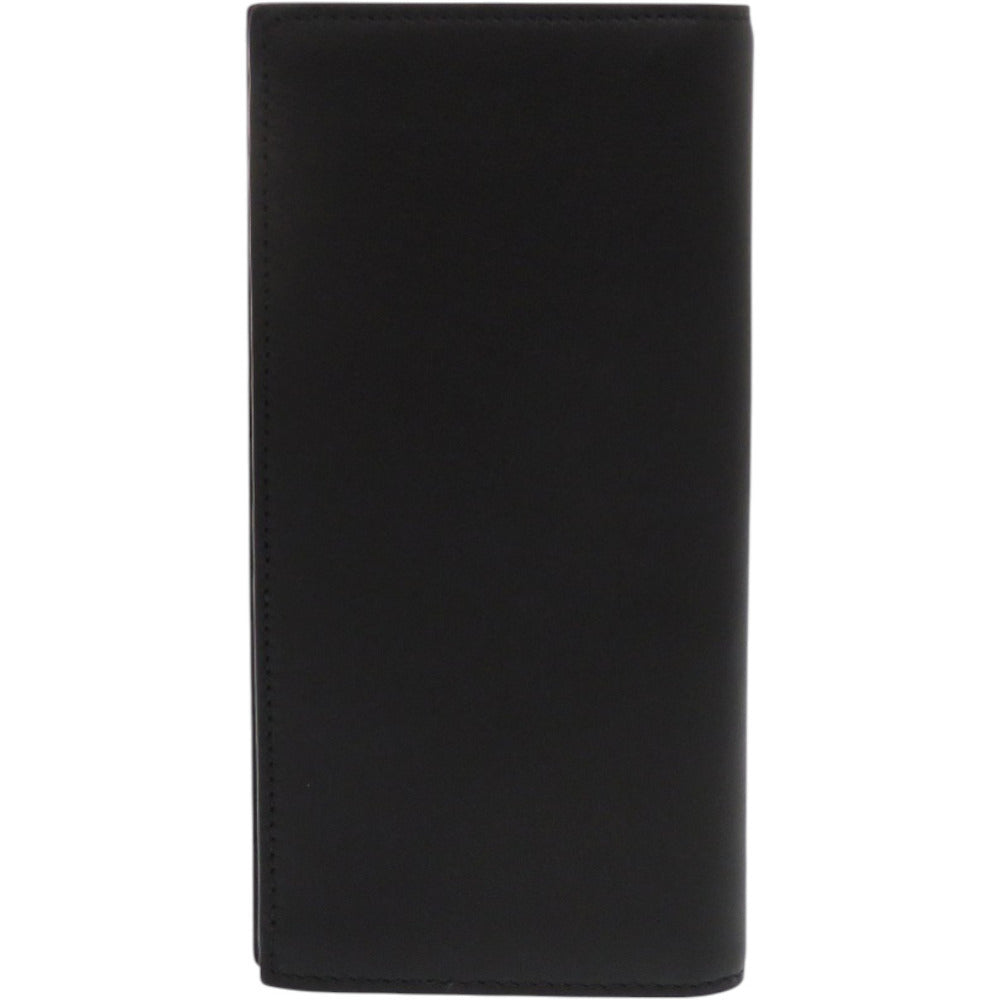 GUCCI Long Wallet Purse 835054 Grain leather black Double G Long Wallet