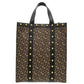 BURBERRY Tote Bag 8025068 PVC coated canvas Brown TB Small