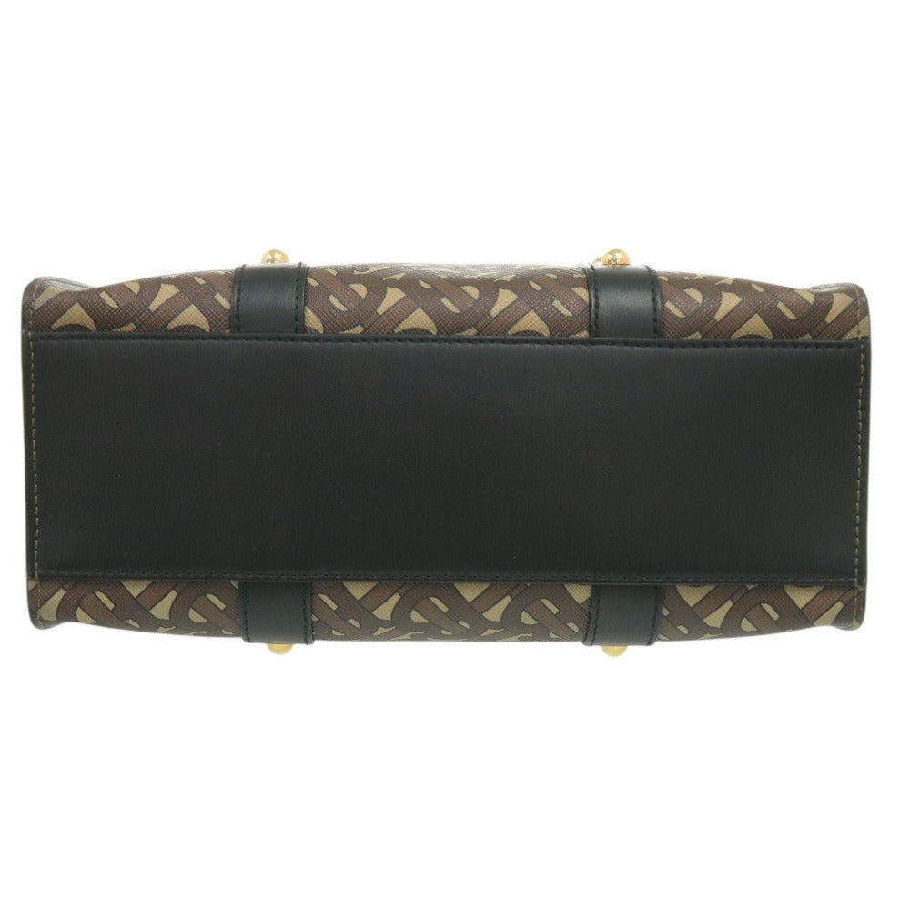 BURBERRY Tote Bag 8025068 PVC coated canvas Brown TB Small