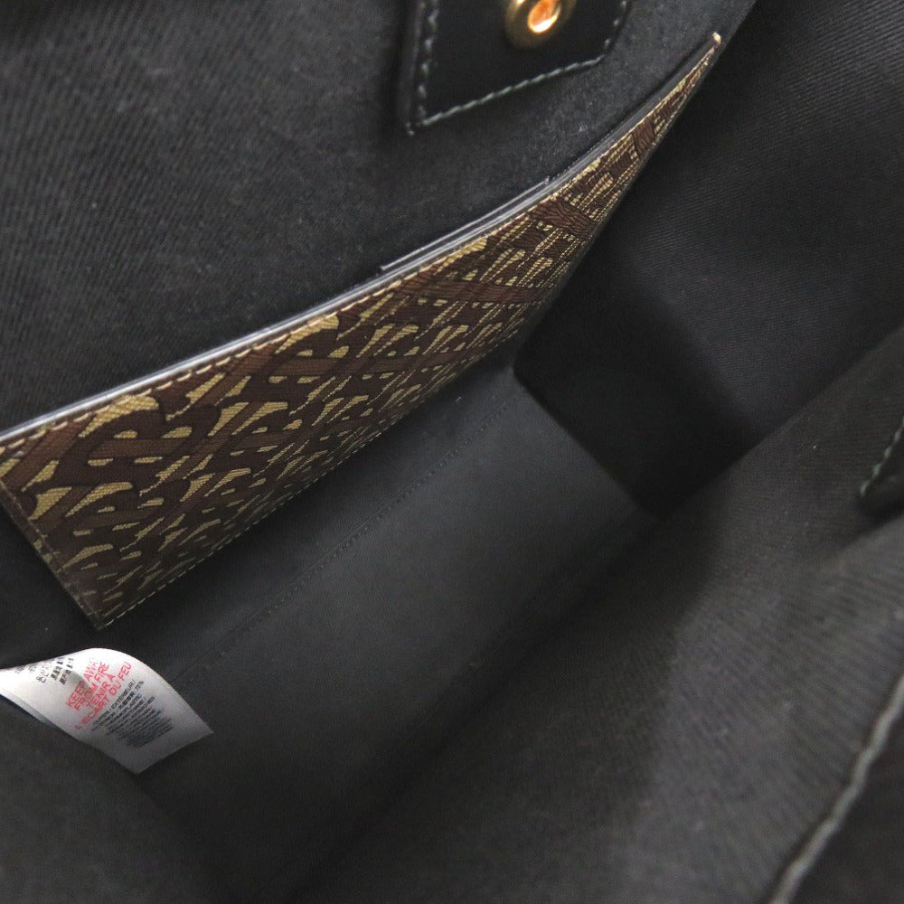 BURBERRY Tote Bag 8025068 PVC coated canvas Brown TB Small