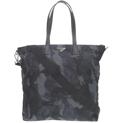 PRADA Tote Bag Nylon Navy