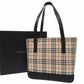 BURBERRY Tote Bag Nylon canvas beige