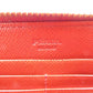 PRADA Long Wallet Purse 1M0506 leather Red ribbon