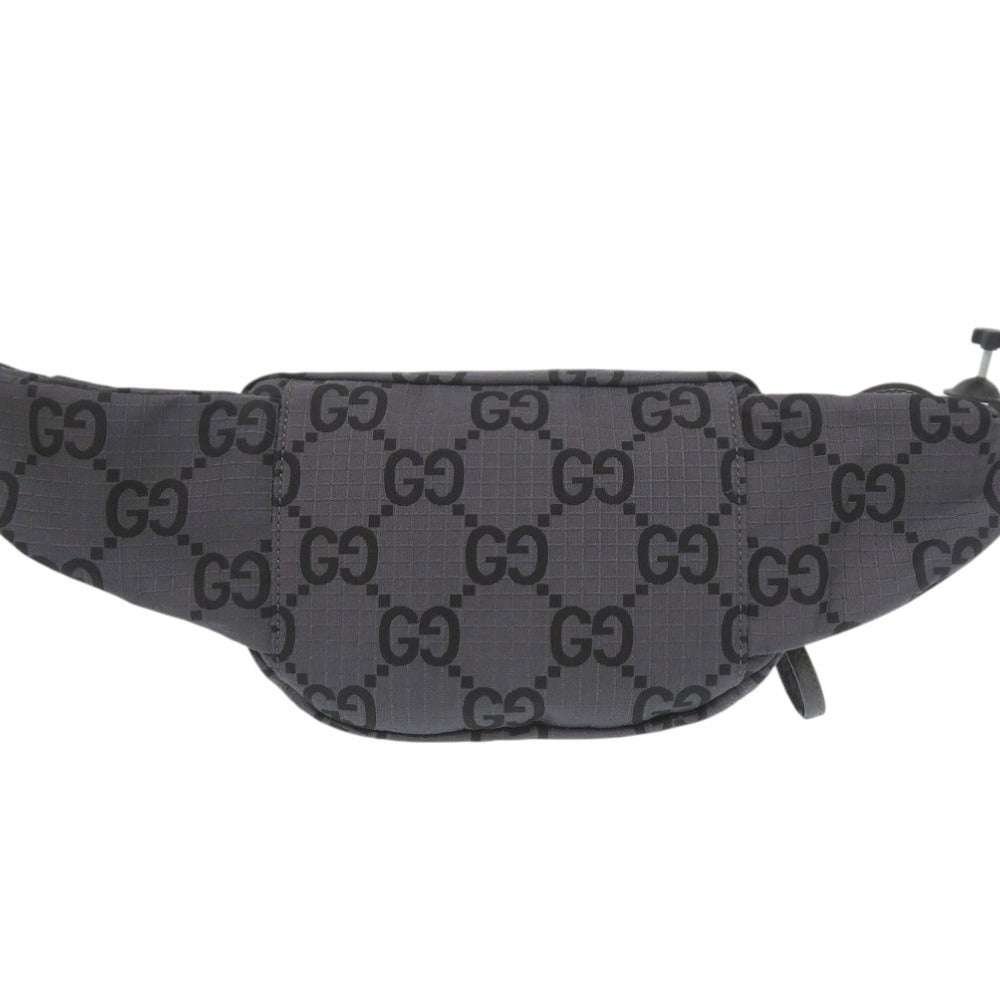 GUCCI Sling bag 767934 polyester Dark gray