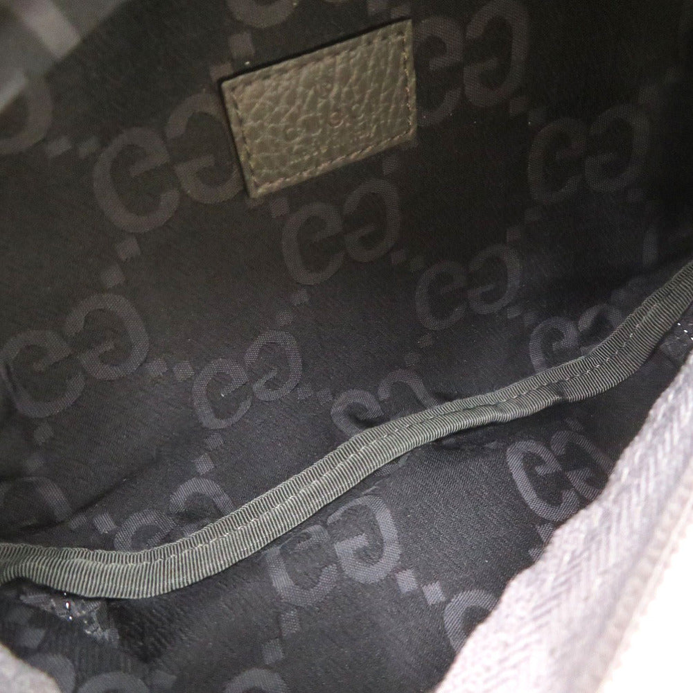 GUCCI Sling bag 767934 polyester Dark gray