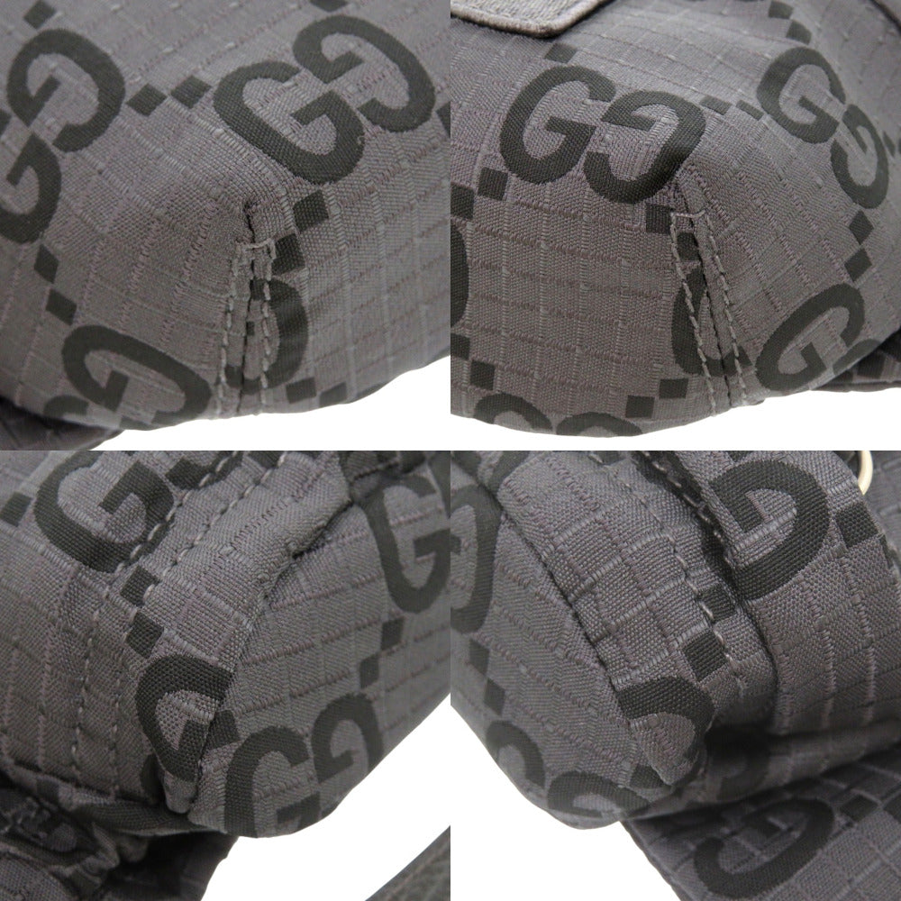 GUCCI Sling bag 767934 polyester Dark gray