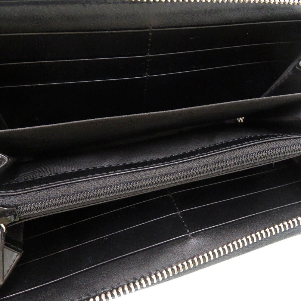 GUCCI Long Wallet Purse 473928 525040 leather black