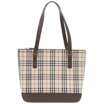 BURBERRY Handbag canvas beige