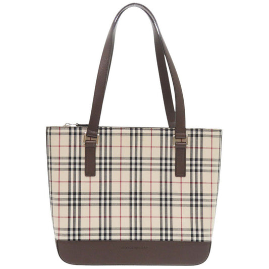 BURBERRY Handbag canvas beige