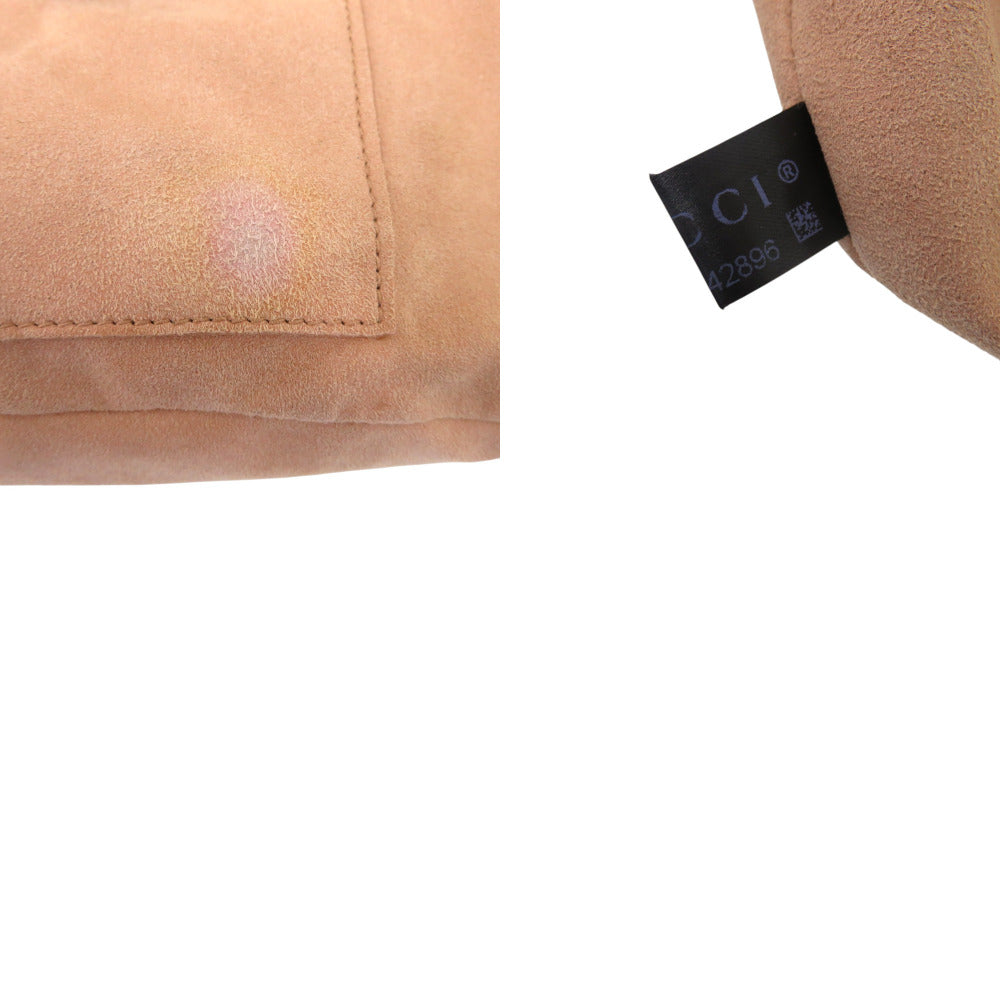 GUCCI Shoulder Bag 602118 525040 leather Red Horsebit 1955 Bucket Bag