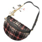 BALENCIAGA Sling bag 518163 Wool, Leather Red Souvenir Charm