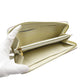 LOUIS VUITTON Long Wallet Purse M93026 leather Bron white Suhari Zippy Wallet