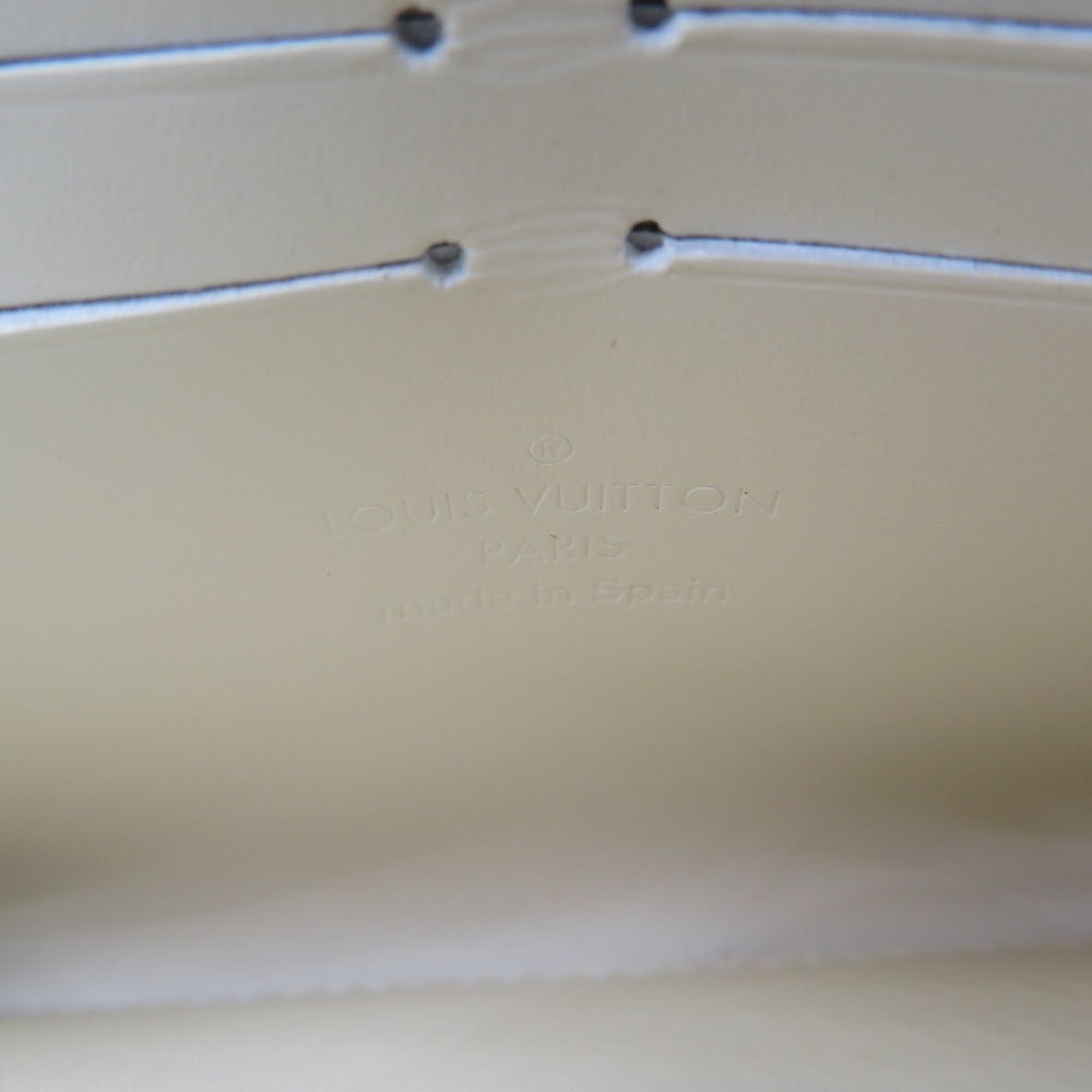 LOUIS VUITTON Long Wallet Purse M93026 leather Bron white Suhari Zippy Wallet