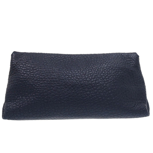 BURBERRY Shoulder Bag Calfskin Navy blue