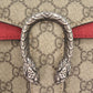 GUCCI Shoulder Bag 421970 GG Supreme, suede beige Dionysus